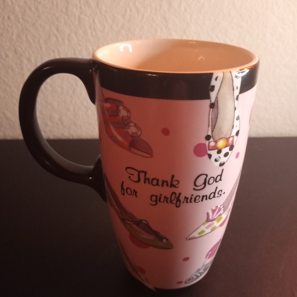 Cypress THANK GOD FOR GIRLFRIENDS 6" Coffee Mug - Picture 3 of 6
